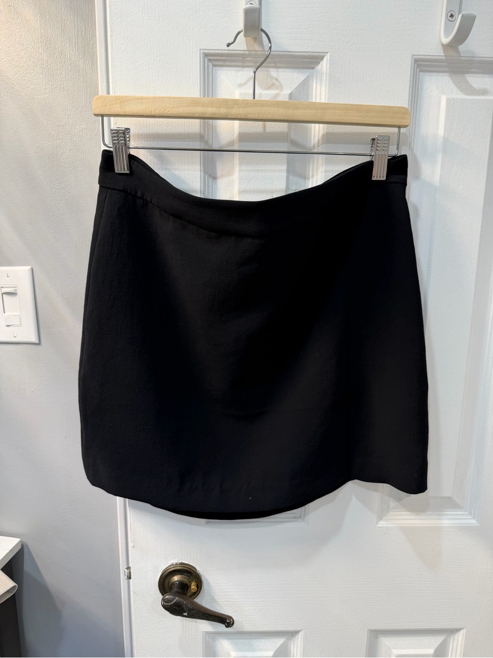 Wilfred Patio Mini Skirt Black Mini Skirt Size 12